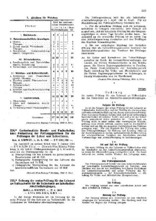 Gartenbauliche Berufs- und Fachschulen; hier: Festsetzung der Prüfungsgebühren für die Prüfungen der Lehrer und Lehrerinnen : [Amtliche Erlasse] ; [Amtlicher Teil]