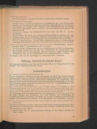 Stiftung "Deutsch-Nordische Burse"