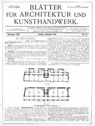 Nr. 12, Dezember 1910