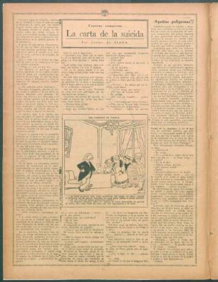 La carta de la suicida : Cuentos camperos