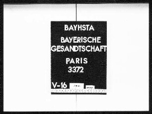 Hüls, Georg, von Walsdorf, in Paris, Auswanderung