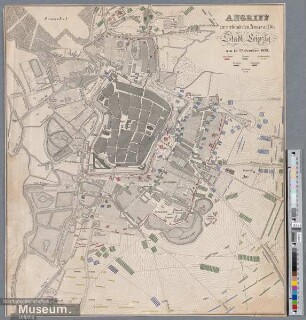 Angriff der Verbündeten Armee auf die Stadt Leipzig am 19. October 1813