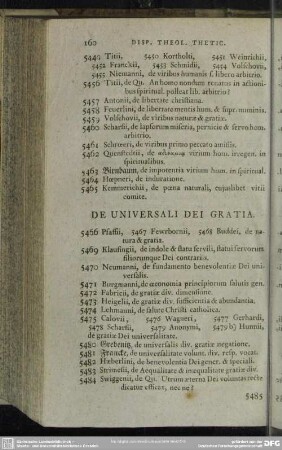 De Universali Dei Gratia
