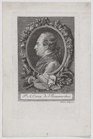 Bildnis Piere Augustin Caron de Beaumarchais