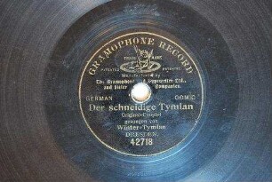 Der schneidige Tymian : Original-Couplet / gesungen von Winter-Tymian