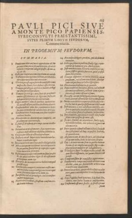 Prooemium Feudorum.