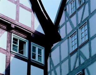 Fachwerkhaus; Alsfeld, Amthof 13