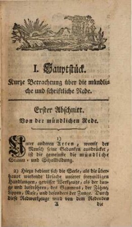 Franz Xaveri Hofmanns zu München Lesemethode. [1], Theoretischer Theil