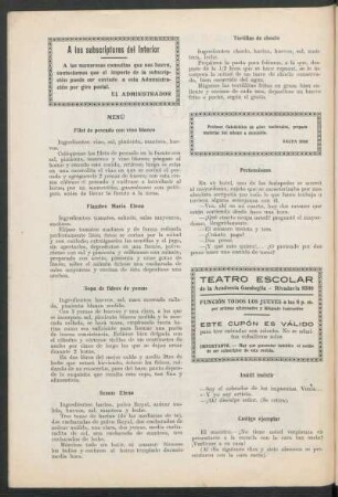 Menú
