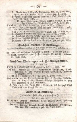 Sachsen-Gotha-Altenburg.