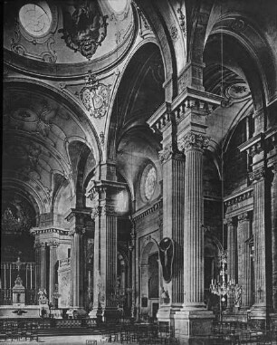 Besançon, Sainte-Madeleine, Inneres; Nicole, Nicolas