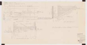 Haus und Garten Ernst Hassler, Oerlinghausen: Detailplan Mauerwerkabtreppung an Wandflächen E und F, 1:20