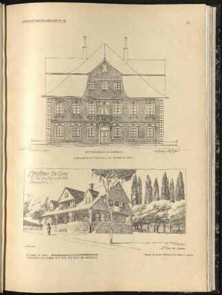 Tafel 35: Villa Hofmann in Mannheim