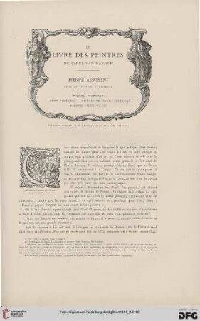 10: Le livre des peintres de Carel van Mander, [2] : Pierre Aertsen