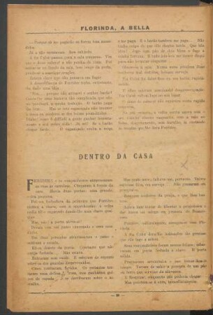 Dentro da casa