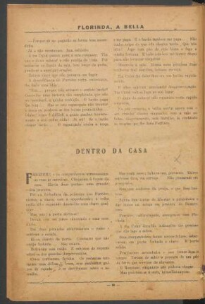Dentro da casa