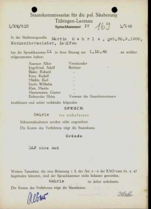 Oehrle, Martin