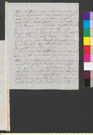 Brief von Bury, Friedrich an Goethe, Johann Wolfgang von