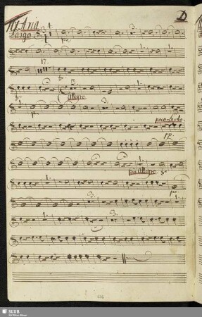 161. Aria: Occhietti cari del mio tesoro / Gassmann, F. L.