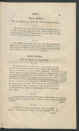 Fünfter Abschnitt. Von den Pflichten der Syndicorum.