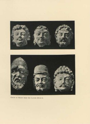 Group of heads from the Lahore Museum