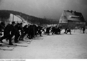 Altenberg, 2. Wintersportmeisterschaften des Landes Sachsen, Volkssport, Ablegen des Wintersport-Abzeichens, 16.-21. Januar 1951