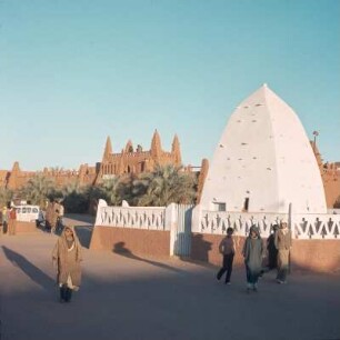 Timimoun, Oase Timimun, Algerien. Sudanstil