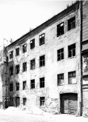 Görlitz-Altstadt, Nonnenstraße 17. Wohnhaus (um 1850). Straßenansicht