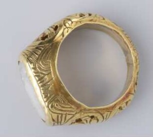 Fingerring aus dem "Mainzer Goldschmuck"