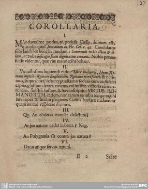 COROLLARIA.