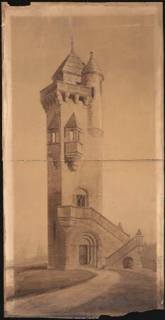 Kaiserturm auf der Alteburg, Arnstadt: Ansicht