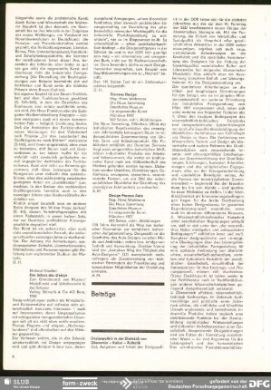 Siemens Design : Rezension Annotation