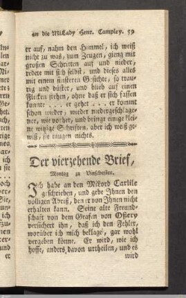 Der vierzehende Brief