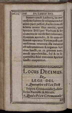 Locus Decimus [ - ] Locus Undecimus.