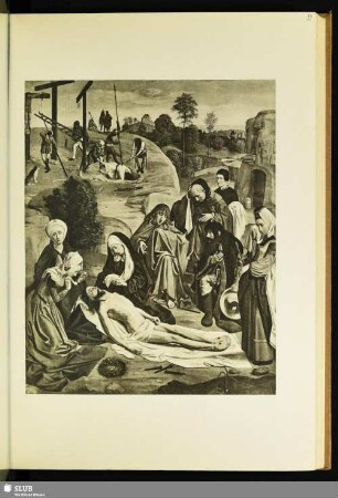 55 Geertgen Tot Sint Jans: Die Beweinung Christi