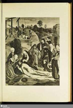 55 Geertgen Tot Sint Jans: Die Beweinung Christi