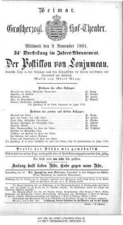 Der Postillon von Lonjumeau