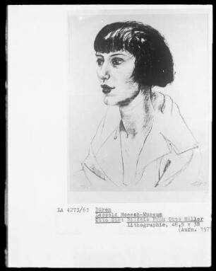 Bildnis Frau Otto Müller
