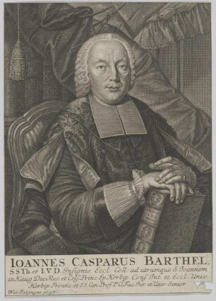 Bildnis des Ioannes Casparus Barthel