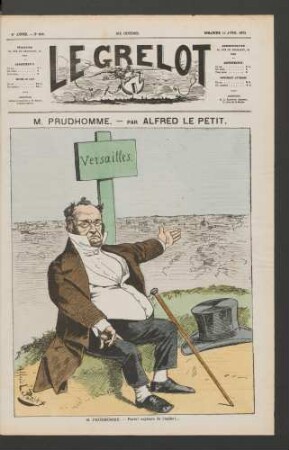M. Prudhomme - par Alfred Le Petit