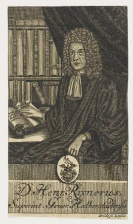 Bildnis des Henr. Rixnerus