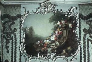Supraporte mit einem Blumenstilleben