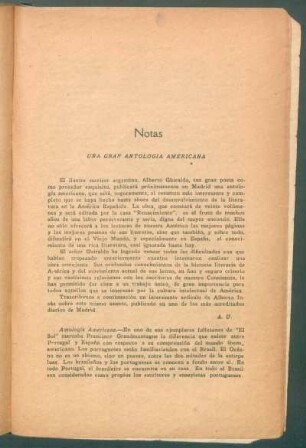 Una gran antología americana