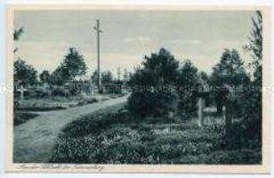 Soldatenfriedhof bei Walplitz aus der Schlacht von Tannenberg