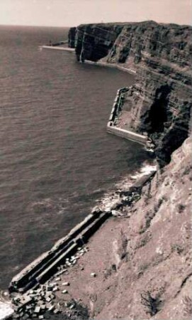 Helgoland: Klippen von oben