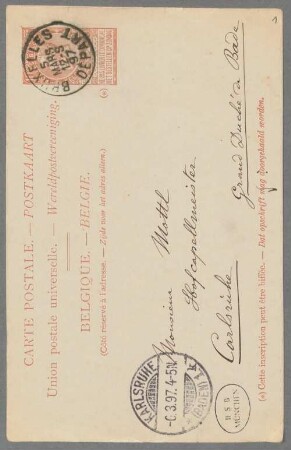 Nachlass von Felix Mottl (1856-1911) – BSB Ana 452, Indy, Vincent d'. Felix Mottl (1856-1911) Nachlass: Briefe von Vincent d'Indy an Felix Mottl - BSB Ana 452.B. Indy, Vincent d'