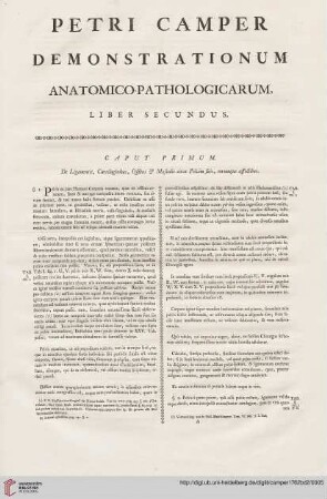 Liber secundus