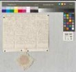 Werden. -Abt Beda macht bekannt, dass er nach dem Tod des Abts Bernhard Heinrich Wilhelm Krudenscheid zum Nutzen und Behuf seiner Frau Katharina Margaret Sinscheid mit dem Gut aufm Sinscheid im Kirchspiel Neukirchen, Herrlichkeit Hardenberg, belehnt hat. Der Belehnte hat gehuldigt im Beisein von Wilhelm Offerhaus und Johann Wilhelm Brüggerhoff. -Es siegelt der Aussteller, Or., Papiersiegel und Unterschrift des Abts