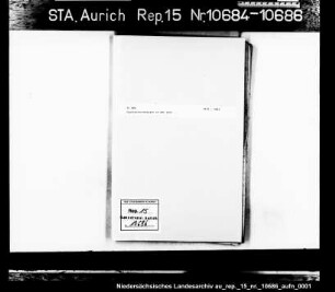 Typhuserkrankungen im Amt Leer