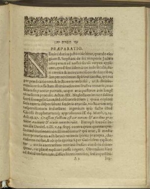 Præparatio.